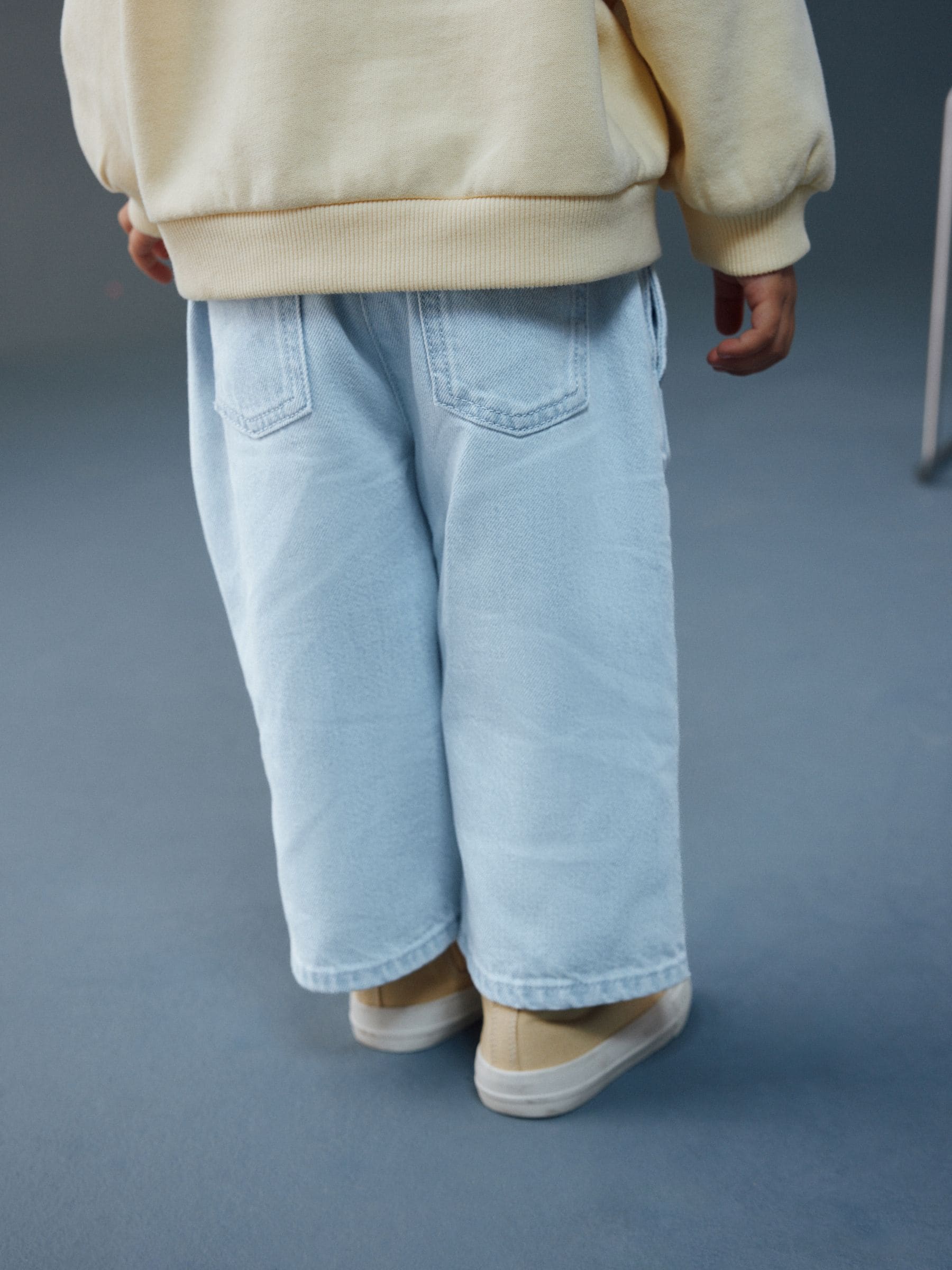 Buy Light Wash Wide Leg Jeans (3mths-7yrs) from the Next UK online