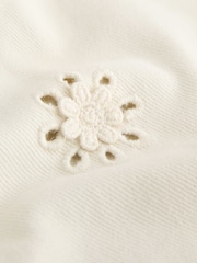 Ecru Broderie Detail Jeans (3mths-7yrs) - Image 8 of 8