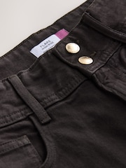 Chocolate Brown High Rise Stretch Flare Jeans - Image 2 of 4