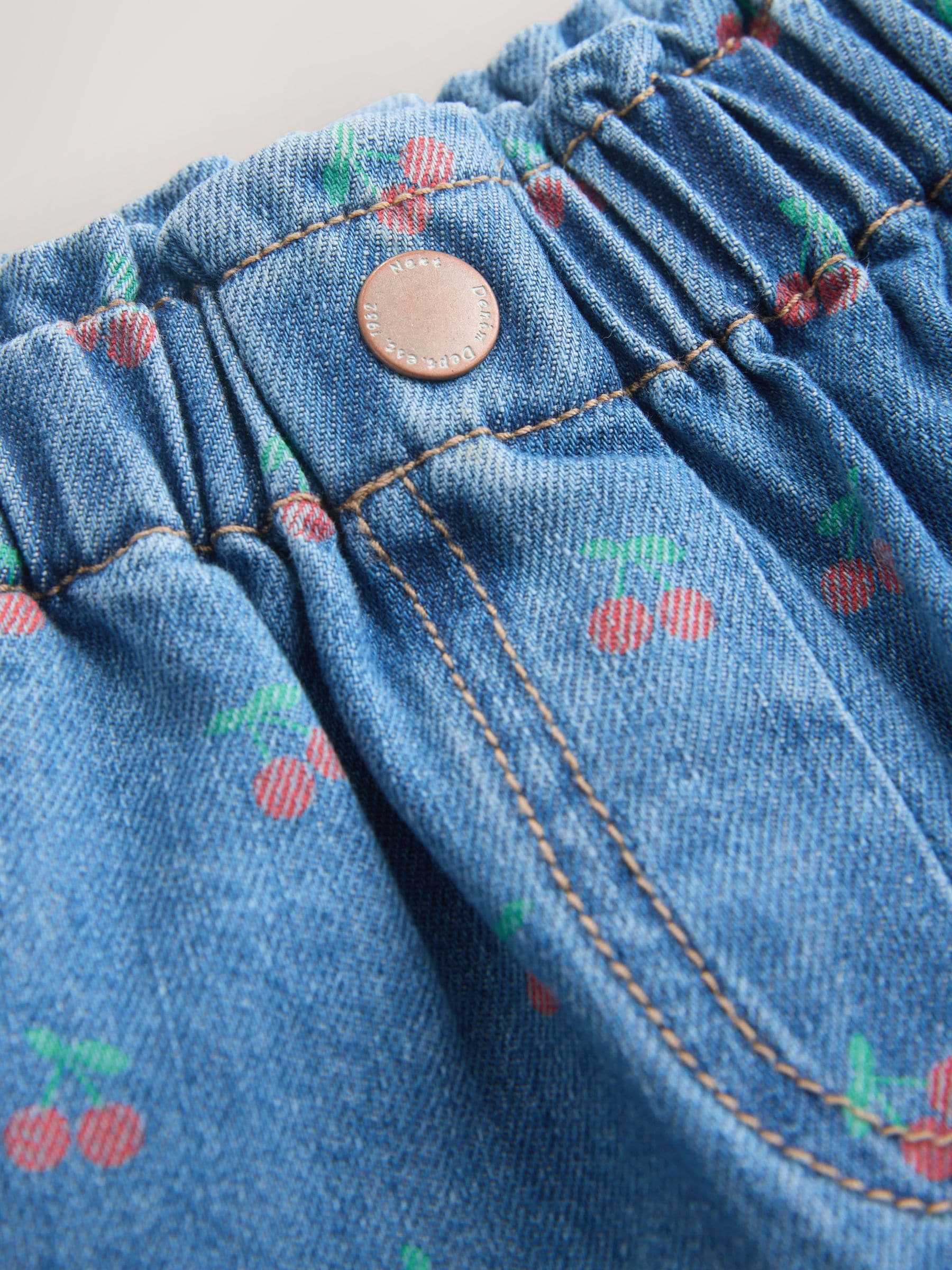 Buy Cherry Print Wide Leg Jeans (3mths-7yrs) from Next USA