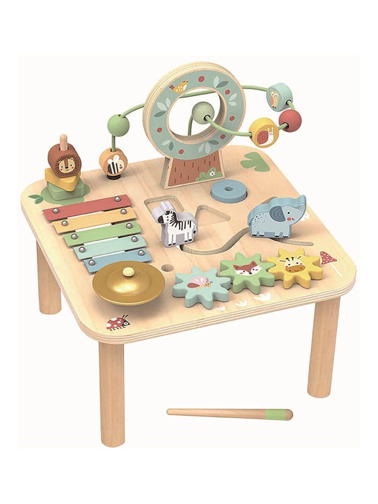Tooky Toy Wooden Forest Activity Table - Image 2 of 4
