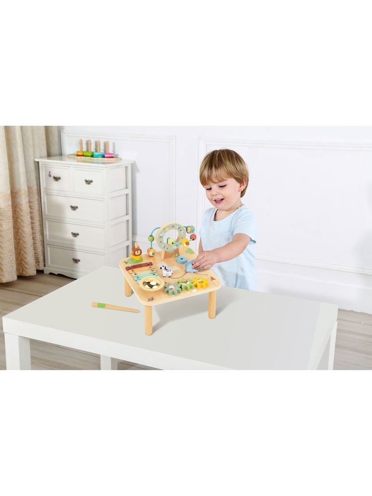 Tooky Toy Wooden Forest Activity Table - Image 4 of 4