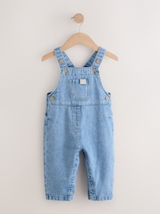 Mid Blue Denim Dungarees (3mths-7yrs) - Image 1 of 4