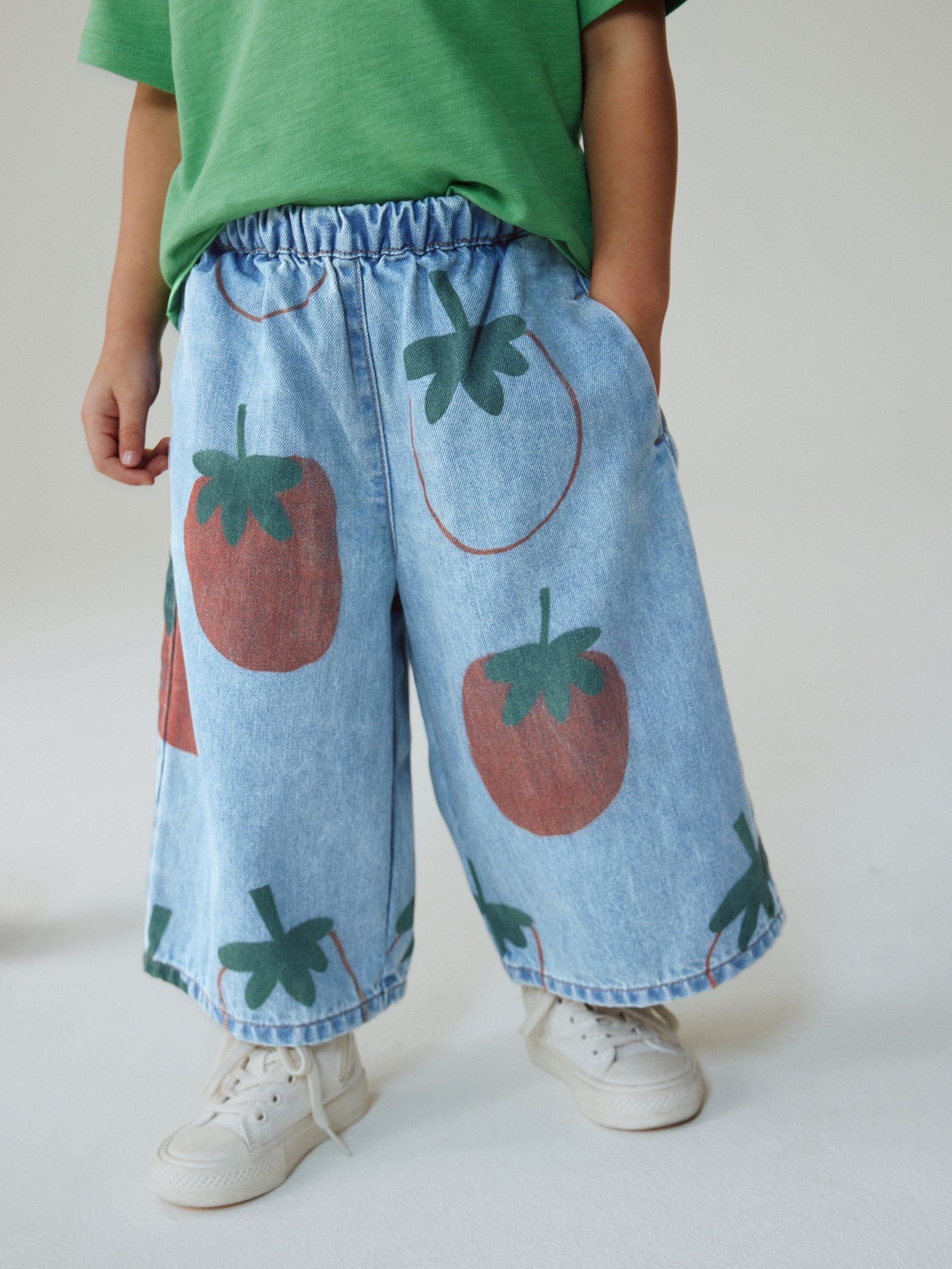 Buy Mid Blue Tomato Printed Jeans (3mths-7yrs) from Next USA