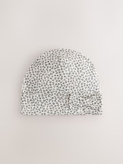 Stone Bow Jersey Beanie 2 Pack (3mths-16yrs) - Image 3 of 5