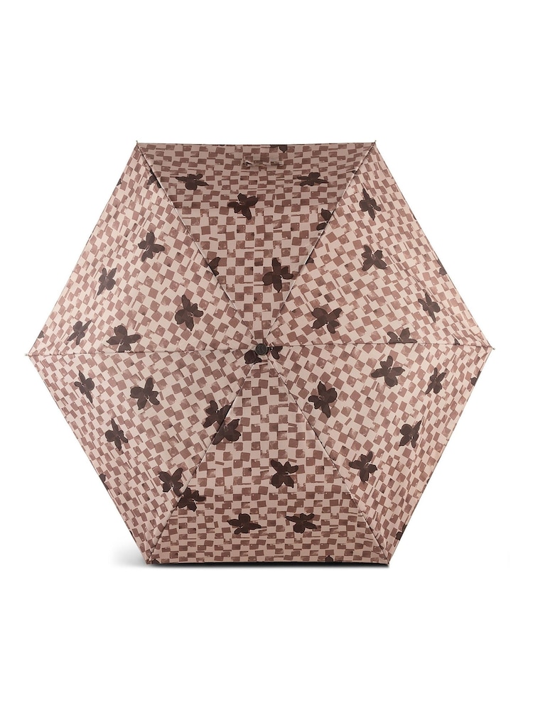 Radley Cream Check Umbrella - Image 1 of 3 Radley Cream Check Umbrella - Image 1 of 3