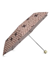 Radley Cream Check Umbrella - Image 2 of 3