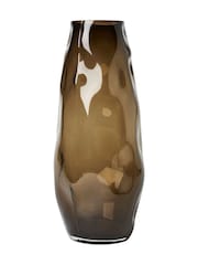 BHS Grey Large Glass Vase - Image 5 of 5