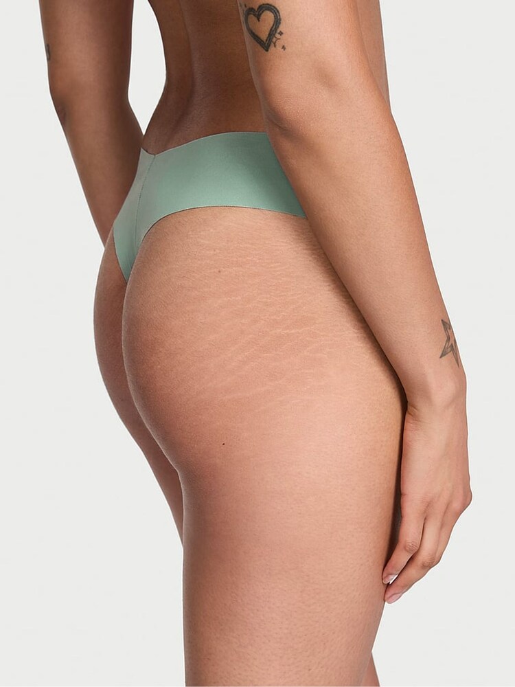 Victoria's Secret Seasalt Green Thong Print Knickers - Image 2 of 2