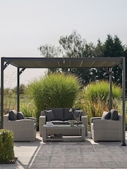 Kettler Grey Garden Panalsol Louvre Pagoda 3.5m x 3.5m - Image 1 of 7