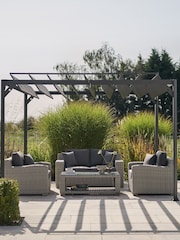 Kettler Grey Garden Panalsol Louvre Pagoda 3.5m x 3.5m - Image 2 of 7