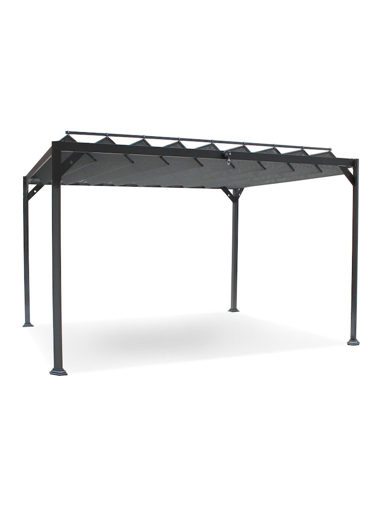 Kettler Grey Garden Panalsol Louvre Pagoda 3.5m x 3.5m - Image 7 of 7