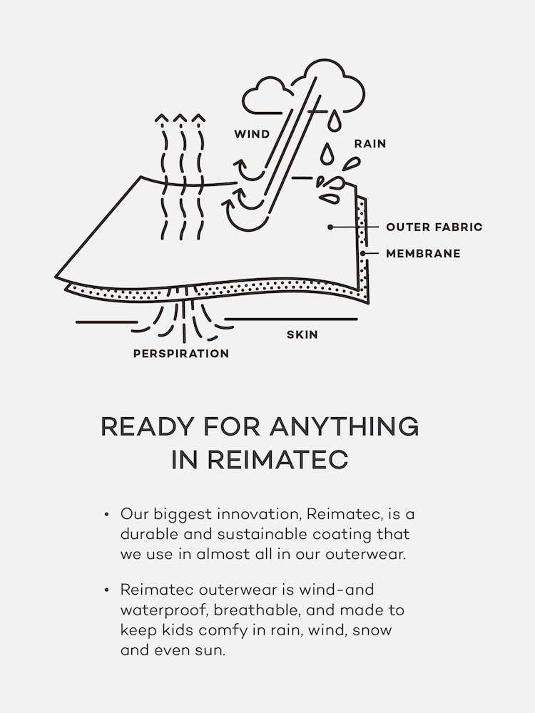 Reima Cream Waterproof ReimaTec Snowsuit Marte Mid - Image 9 of 9