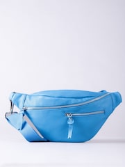 Lakeland Leather Blue Tarn Sling Bag - Image 1 of 7