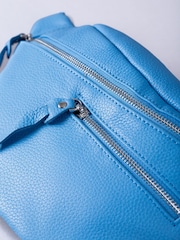 Lakeland Leather Blue Tarn Sling Bag - Image 5 of 7