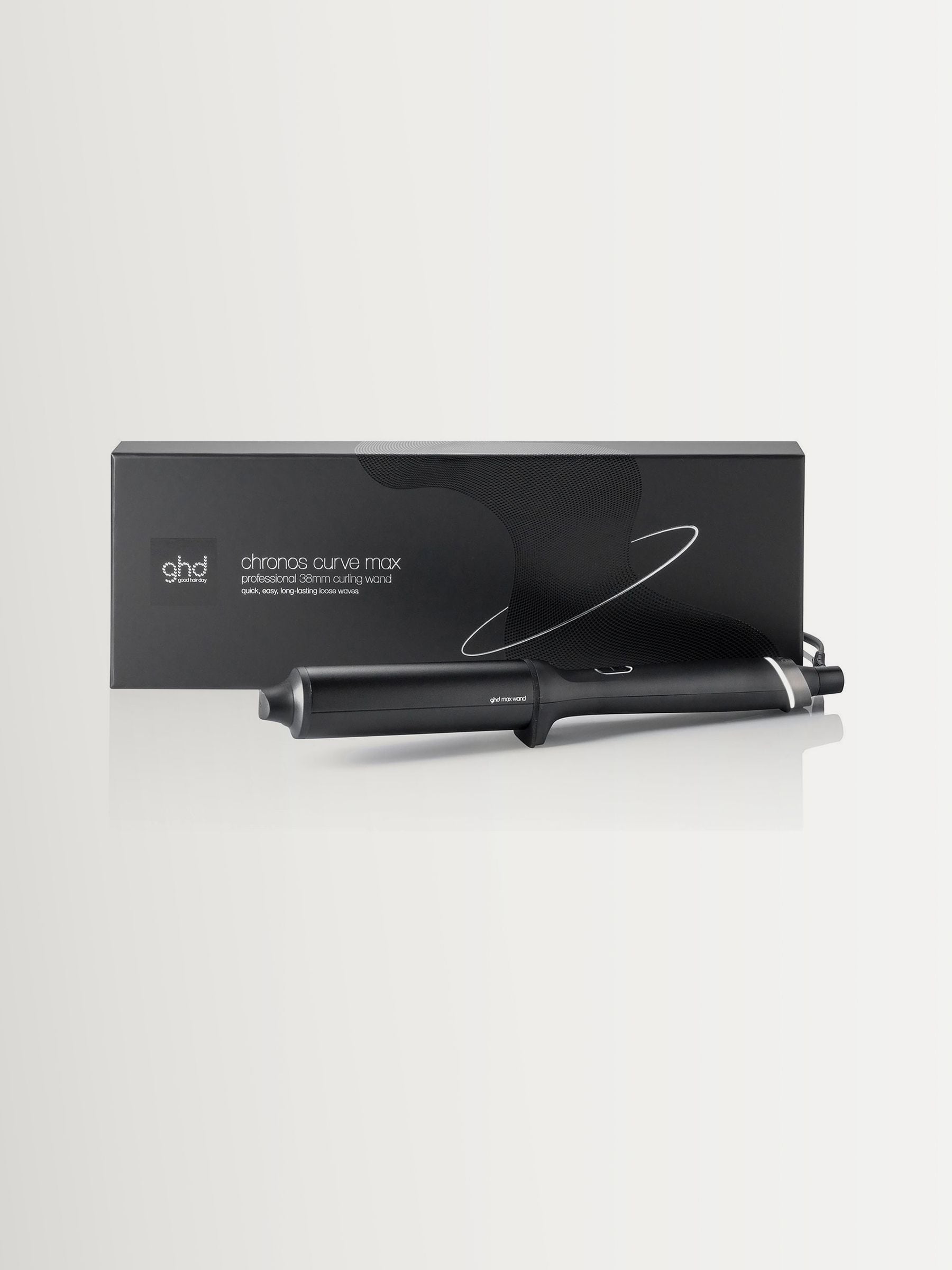 Ghd Unisex Black Chronos Curve Max Wand 38Mm Hair Curler