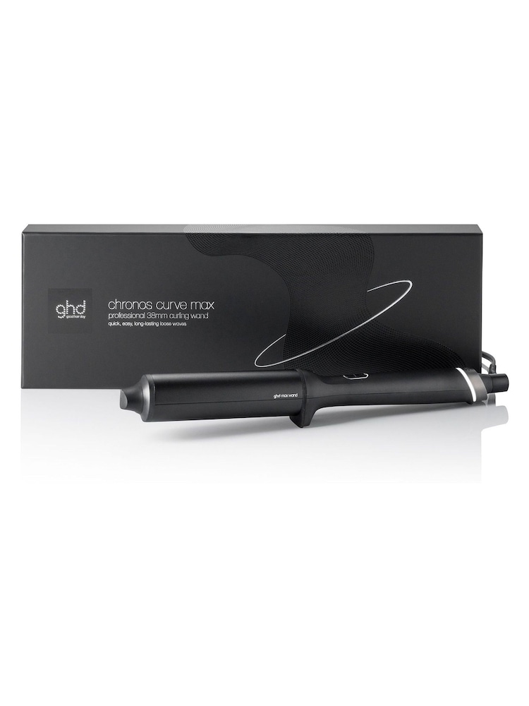 ghd Chronos Curve Max Wand 38mm Black Hair Curler - Image 1 of 4