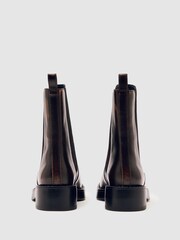 Reiss Brown Phoebe Leather Chelsea Boots - Image 4 of 5