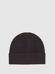 Reiss Chocolate Brown Chesterfield Hat - Image 4 of 7