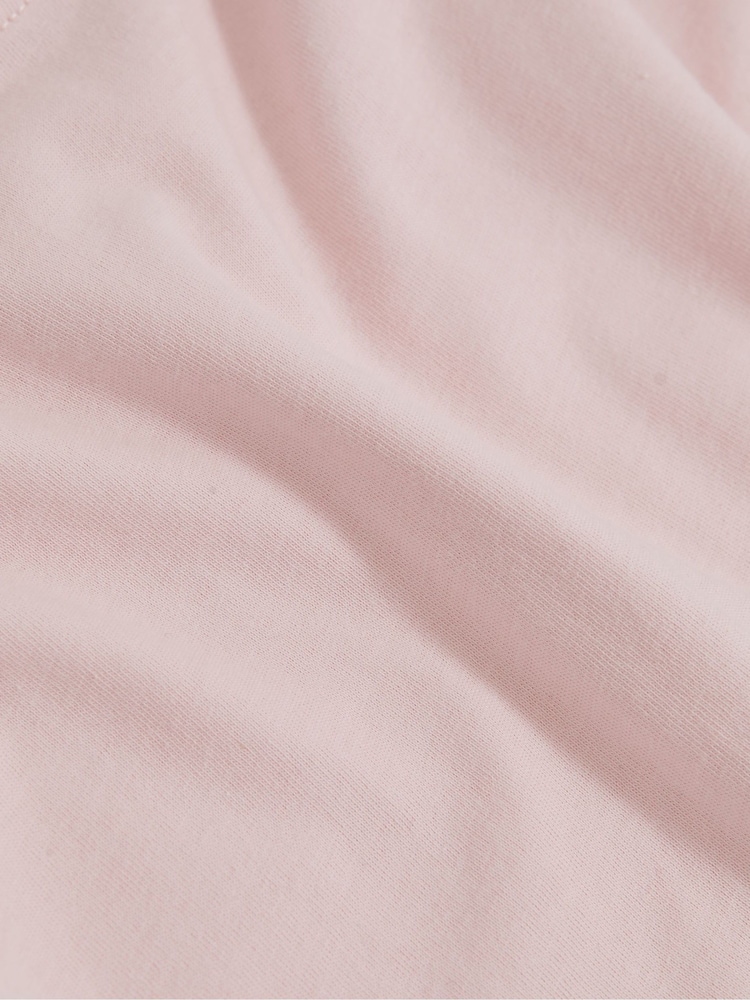 Reiss Pink Belle Cotton Crew Neck T-Shirt - Image 4 of 4 Reiss Pink Belle Cotton Crew Neck T-Shirt - Image 4 of 4