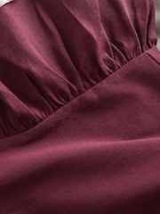 The Set Navy/Berry/Brown/Cream 4 Pack Ruffle Short Sleeve T-Shirts - Image 6 of 7