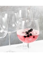 Mikasa Set of 4 Clear Julie Crystal Gin Goblets - Image 1 of 4