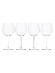 Mikasa Set of 4 Clear Julie Crystal Gin Goblets - Image 3 of 4