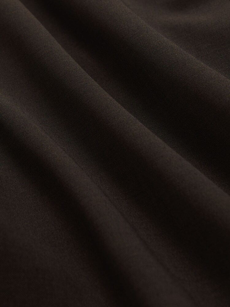 Reiss Chocolate Brown Oscar Regular-Fit Single-Breasted Wool-Blend Suit Blazer - Image 9 of 9 Reiss Chocolate Brown Oscar Regular-Fit Single-Breasted Wool-Blend Suit Blazer - Image 9 of 9