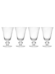 Mikasa Set of 4 Clear Salerno Short-Stemmed Crystal Wine Glass - Image 3 of 5