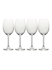 Mikasa Set of 4 Clear Julie Crystal  Wine Glasses - Image 3 of 5