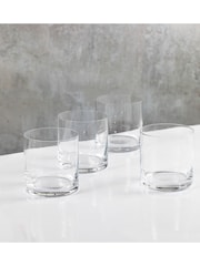 Mikasa Set of 4 Clear Julie Old Fashioned Drinking Glasses - Image 2 of 5
