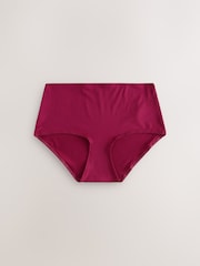 Leopard/Cherry Print Midi Microfibre Knickers 5 Pack - Image 10 of 12