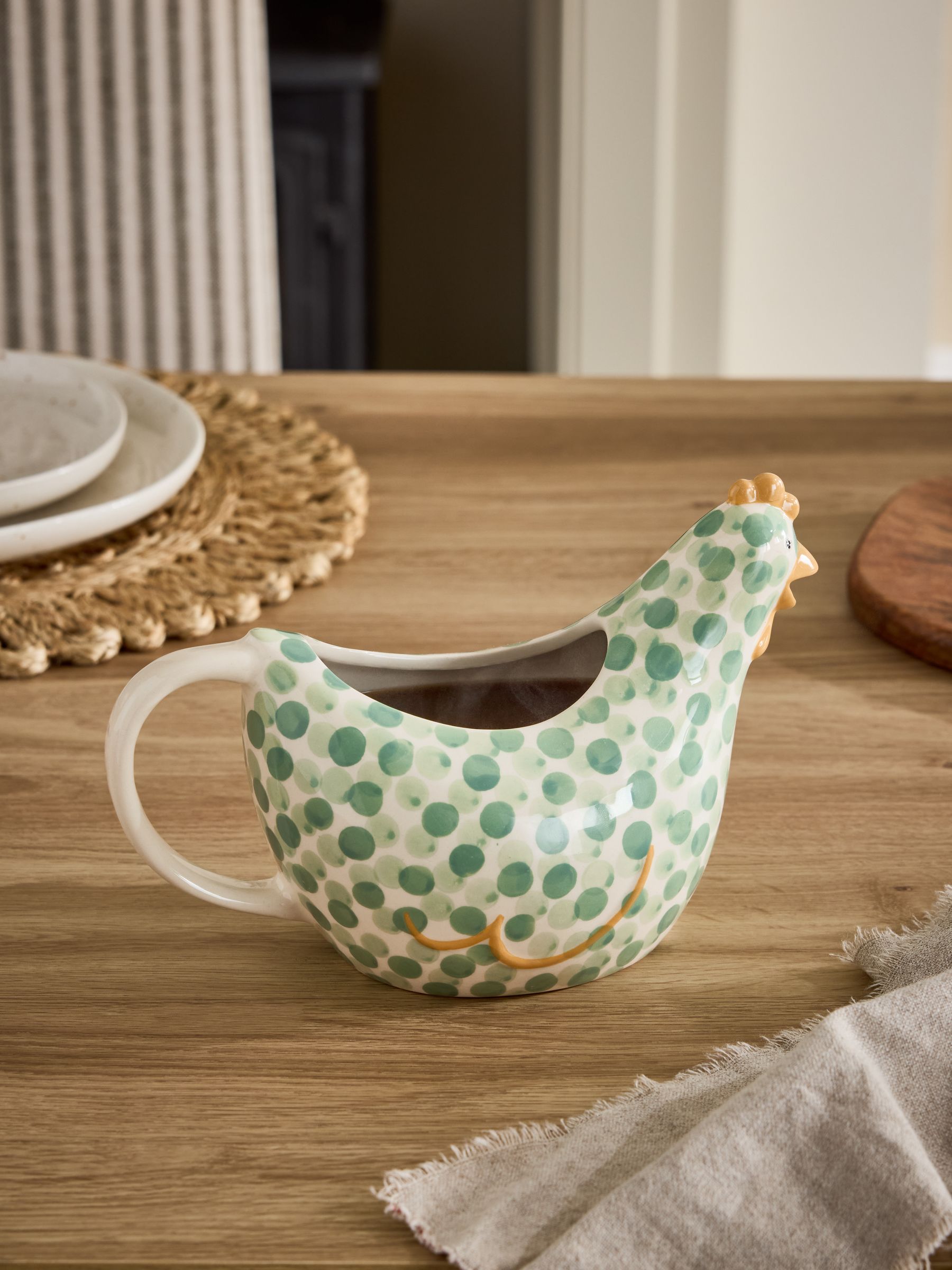Sage Green Pat the Gravy Boat