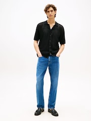 Tommy Hilfiger Black Knit Overshirt - Image 3 of 5