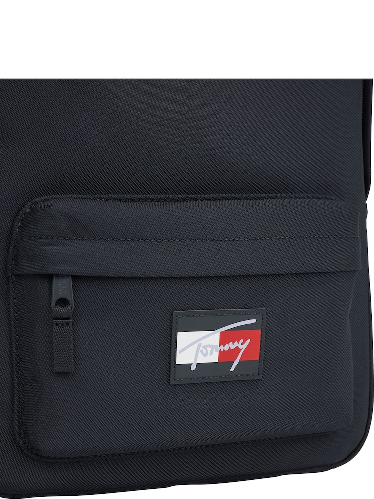 Tommy Hilfiger Blue Kids Signature Backpack - Image 4 of 4