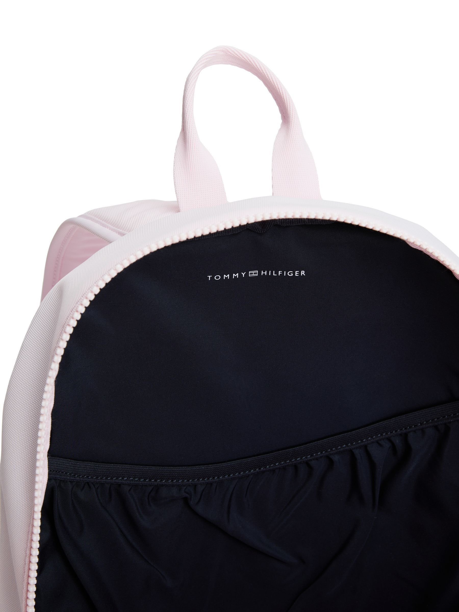 Buy Tommy Hilfiger Pink Kids Essential Logo Backpack from Next USA