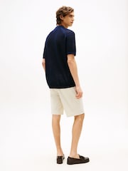 Tommy Hilfiger Blue Knit Overshirt - Image 2 of 5