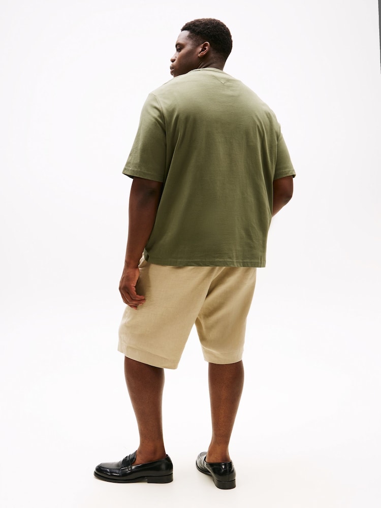 Tommy Hilfiger Green Plus Regular Fit Short Sleeve T-Shirt - Image 2 of 5 Tommy Hilfiger Green Plus Regular Fit Short Sleeve T-Shirt - Image 2 of 5