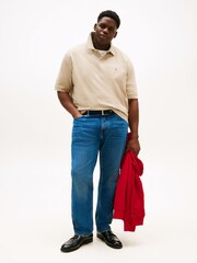 Tommy Hilfiger Natural Regular Fit Plus 1985 Polo Shirt - Image 3 of 5