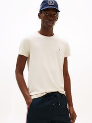 Tommy Hilfiger Natural Slim Crew Neck T-Shirt - Image 1 of 5