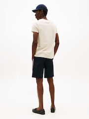 Tommy Hilfiger Natural Slim Crew Neck T-Shirt - Image 2 of 5