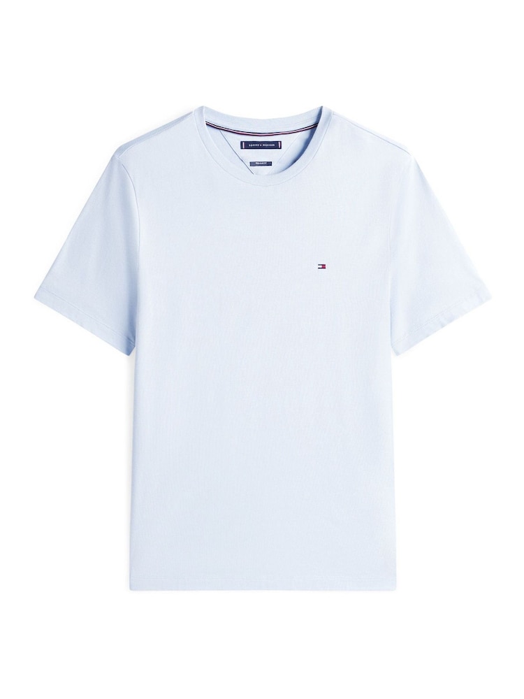 Tommy Hilfiger Blue Crew Neck T-Shirt - Image 5 of 5