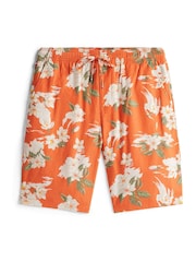 Tommy Hilfiger Orange Washed Cotton Shorts - Image 4 of 4