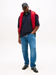 Tommy Hilfiger Blue Regular Fit Plus 1985 Polo Shirt - Image 3 of 5