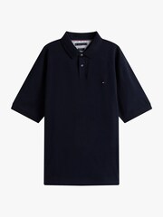Tommy Hilfiger Blue Regular Fit Plus 1985 Polo Shirt - Image 5 of 5