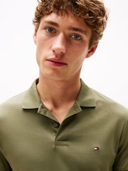 Tommy Hilfiger Green Regular Fit Polo Shirt - Image 4 of 5