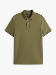 Tommy Hilfiger Green Regular Fit Polo Shirt - Image 5 of 5
