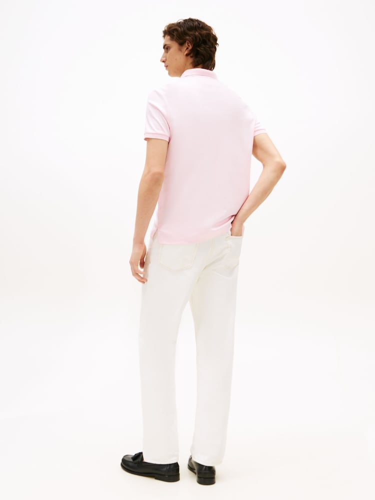Tommy Hilfiger Pink Regular Fit Polo Shirt - Image 2 of 5