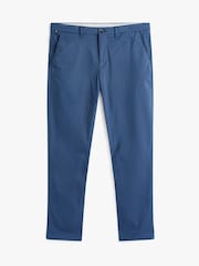 Tommy Hilfiger Blue Denton Micro Print Straight Leg Chinos - Image 5 of 5