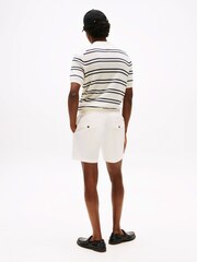 Tommy Hilfiger White Flag Embroidery Shorts - Image 2 of 5